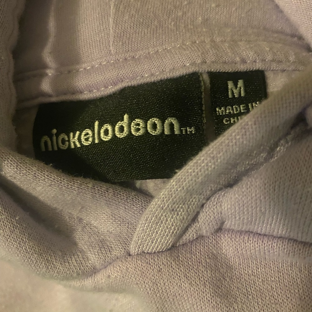 Purple Hoodie nockelodeon woman Size M purple - Picture 6 of 6